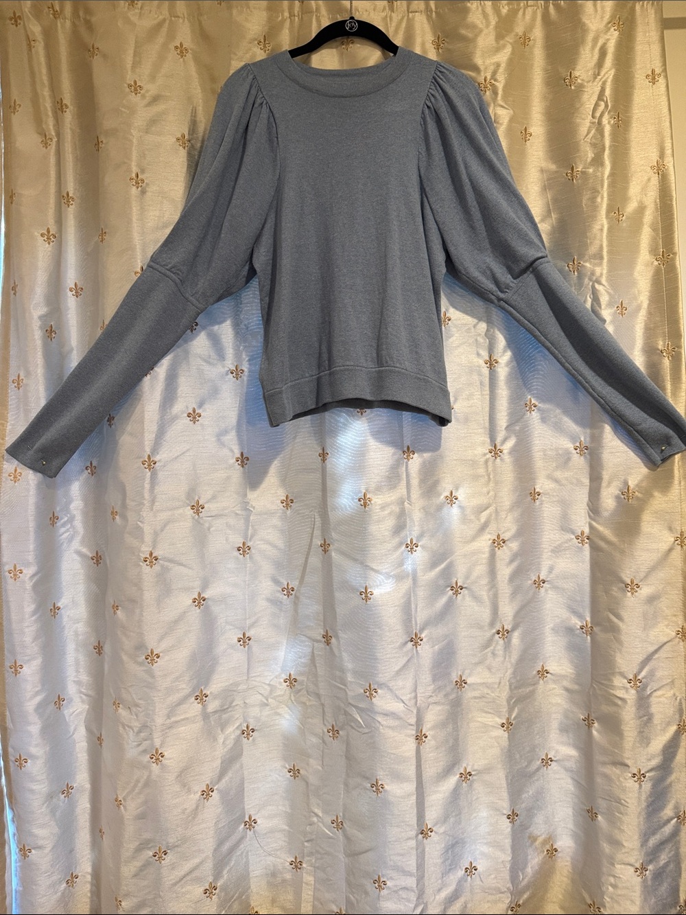 Balloon Sleeves Blouse by MISA Los Angeles